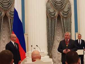 Василий Голубев и Александр Ищенко получили награды Президента РФ