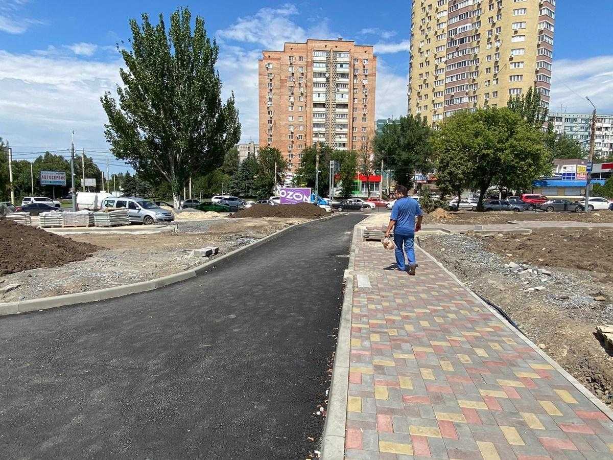 Новое пешеходное пространство создают в Ростове к сентябрю