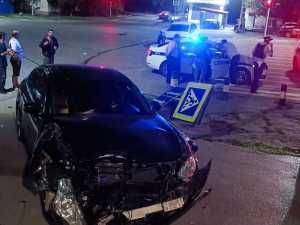 В Новочеркасске столкнулись две легковушки