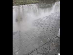 В Новочеркасске из-за дождей затопило улицу Московскую