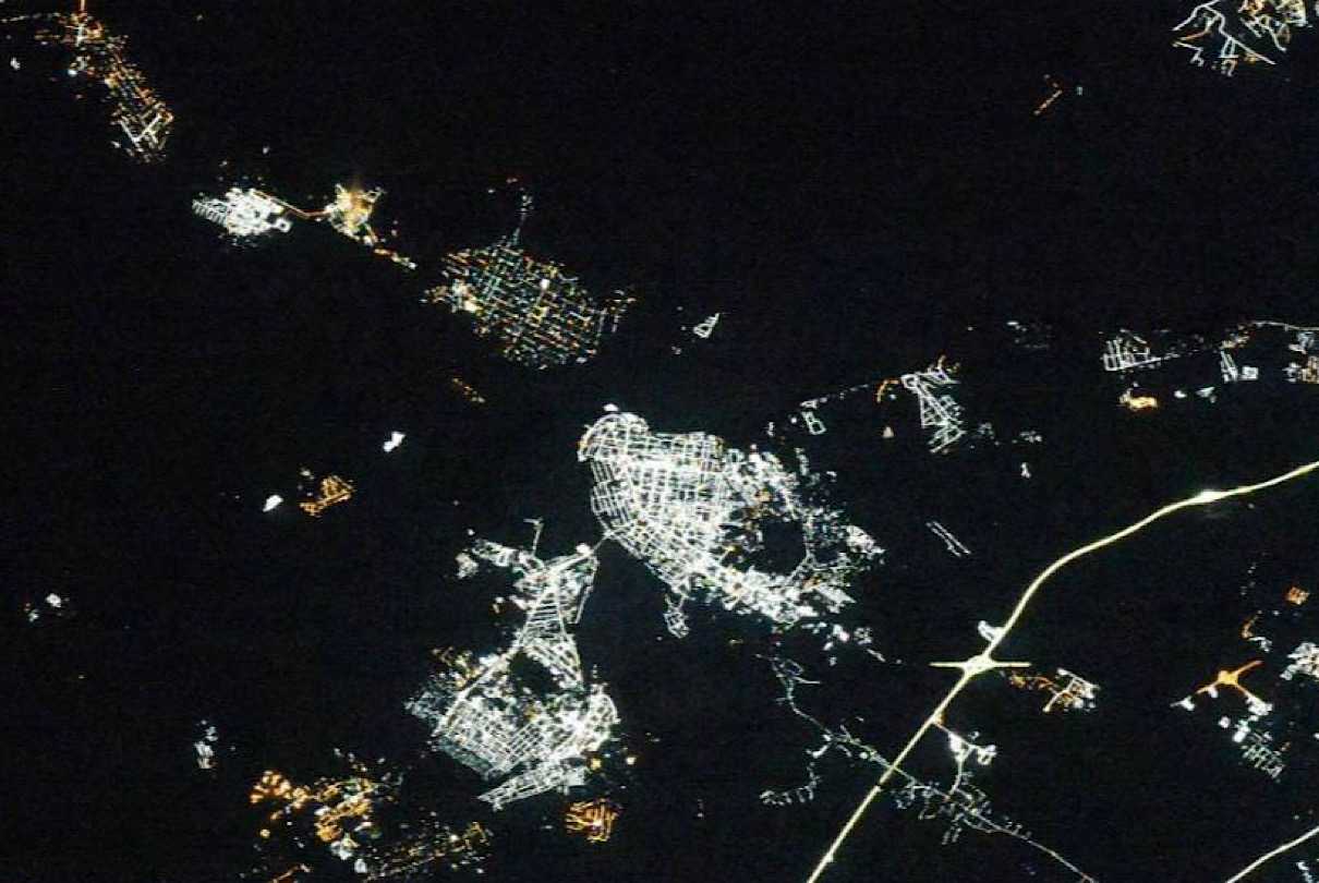 Космонавт из Новочеркасска поделился снимками родного города из космоса