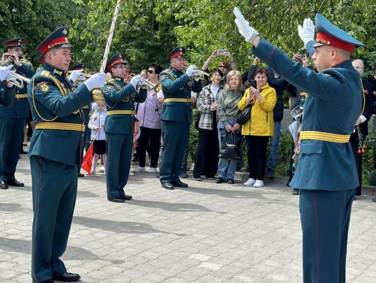 В Новочеркасске завершились мероприятия, посвященные параду Победы