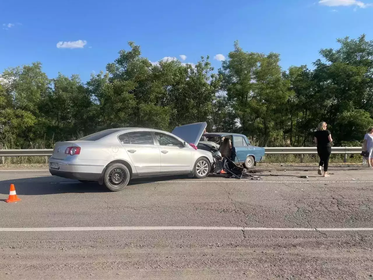 На трассе Новочеркасск — Шахты один погиб, двое пострадали в ДТП