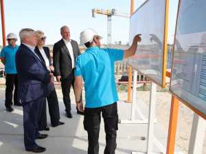 В Ростовской области готовность первого пускового комплекса Багаевского гидроузла достигает 60%