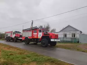 В Новочеркасске горел банный комплекс