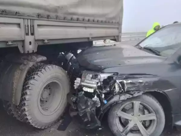 Массовая авария произошла под Новочеркасском