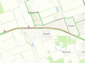 Под Новочеркасском на М-4 образовалась пробка из-за дорожных работ
