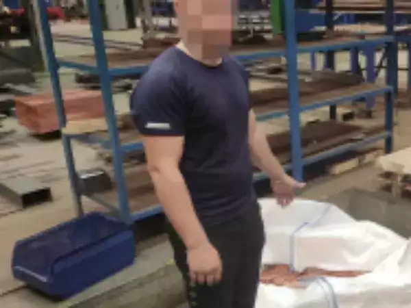 В Новочеркасске 21-летний парень похитил 94 килограмма меди