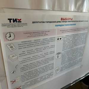В Новочеркасске начался второй день выборов