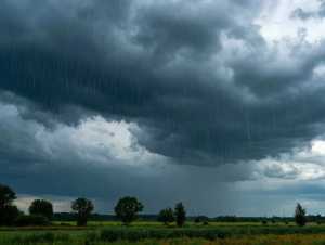 Ливень ожидается на новой рабочей неделе в Новочеркасске