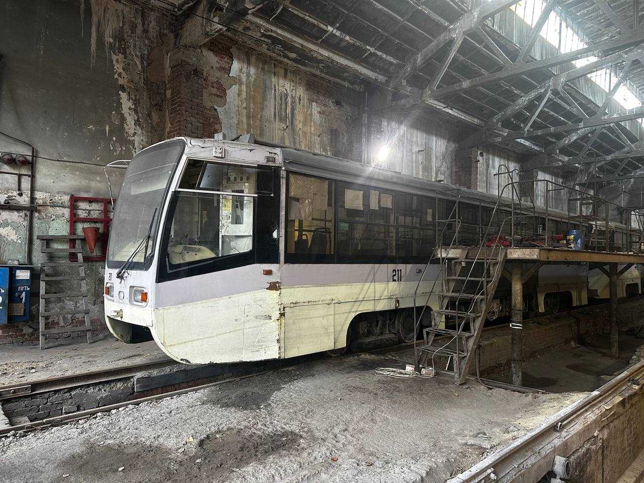 Новочеркасск за полгода лишился сразу семи трамваев