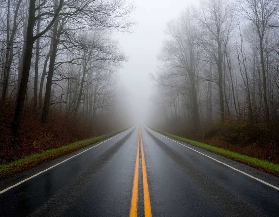 Из-за тумана в Новочеркасске ухудшилась видимость на дорогах