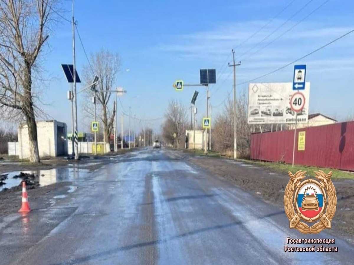 Под Новочеркасском 72-летняя женщина попала в больницу после ДТП