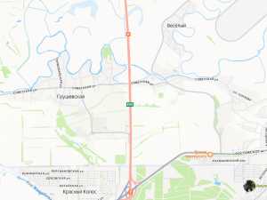 Донских водителей предупредили о гололёде на трассе М-4 «Дон» в Аксайском районе